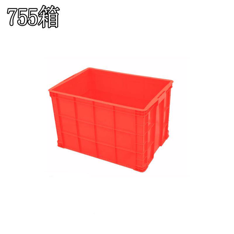长方箱形塑料周转箱周转理筐加EYT厚零件配件物收纳整胶箱流可带