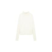 100%扬子纱羊毛极简纯色高领长袖 YUAN 羊毛毛衣4Z03W1060