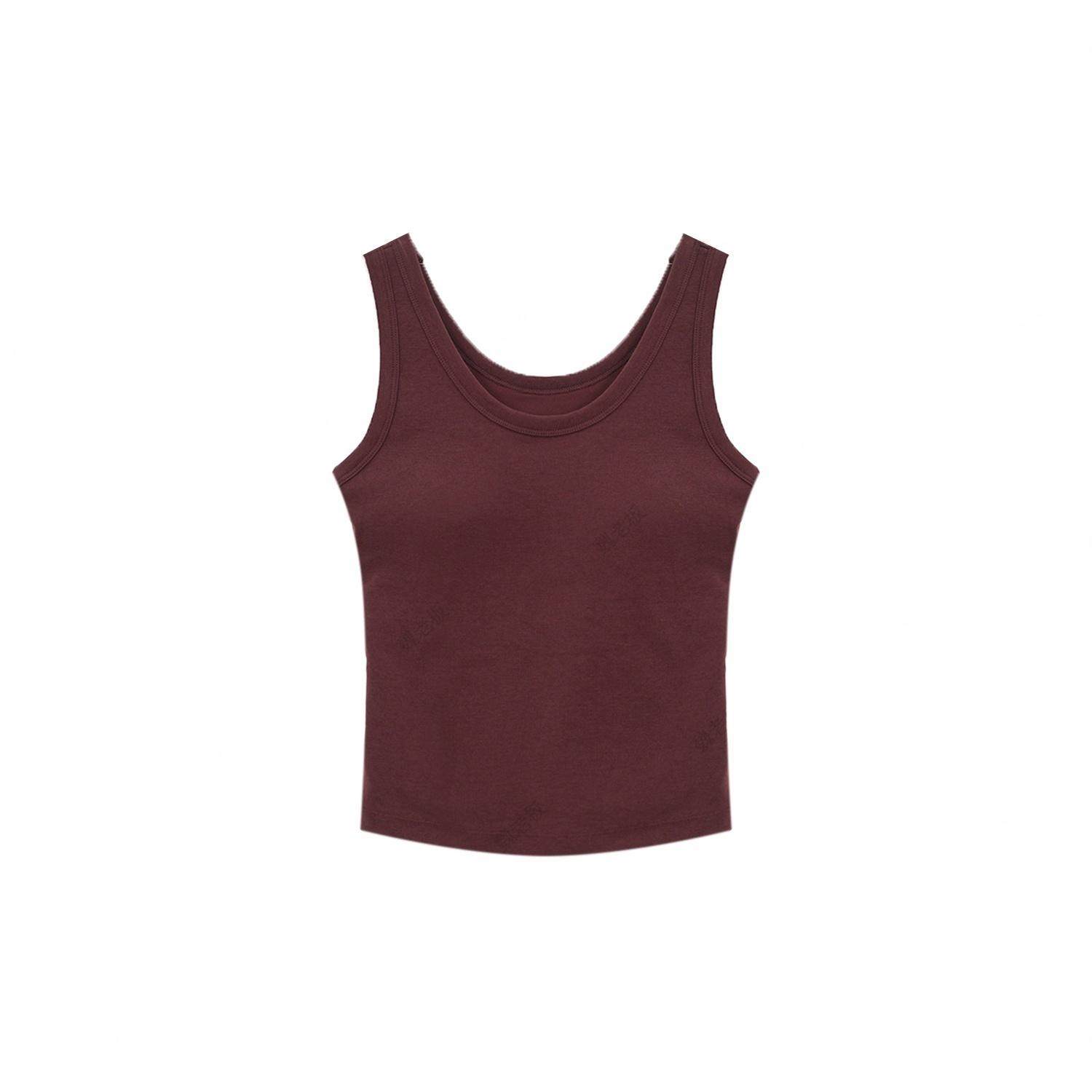 【二米粉丝专享】立体固定罩杯风格简洁时尚百搭U领背心2T2900156,女装/女士精品,毛针织衫,淘宝优惠券,粉丝福利购,淘宝优惠卷