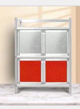 多功能家用碗柜碗厨房柜储物柜租出放柜房餐边柜酒柜茶水柜EJD小