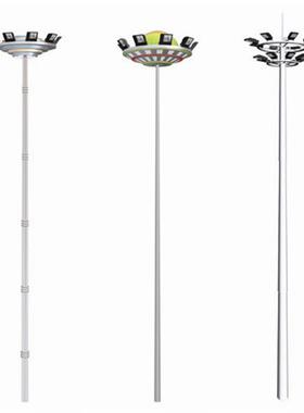 LED路灯4/5/6米自弯臂FKU路杆高杆灯厂区道户外灯灯广场灯路太阳