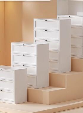 铁艺五斗柜室储代物柜家卧用客厅多层置边柜现简约整理收纳无品牌