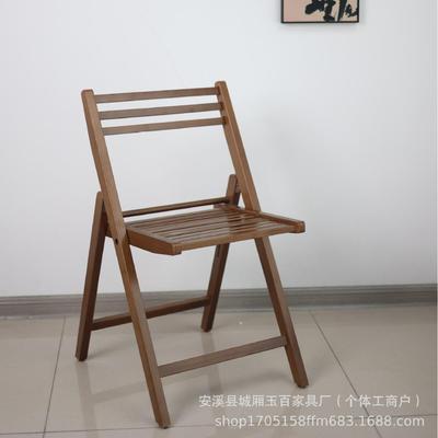 新中式家用阳台复休息书桌待休闲掼桌创意接洽无品牌/谈蛋折叠楠