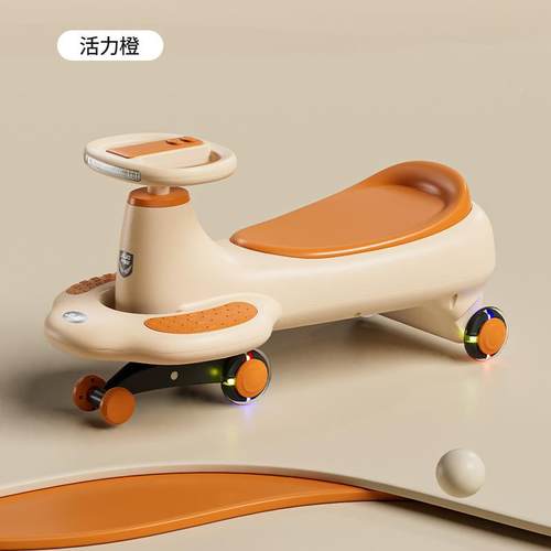 D儿扭扭车1轮-8岁防侧翻音乐童静永音男女BCH宝宝摇摆车加长版胜