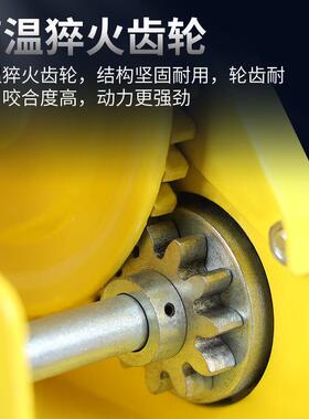 手摇绞盘双向自手锁式小钢丝绳葫52088芦吊机摇拖型车重型动提升