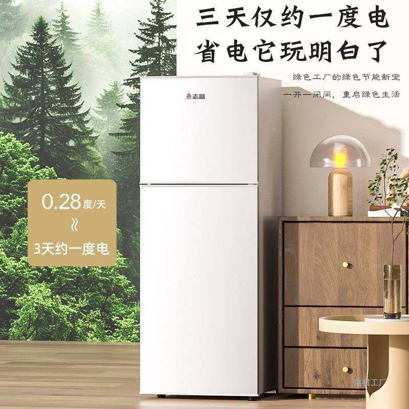 一级能效小冰箱家用宿舍房用迷你SRP省电办型公租室双门小电冰箱