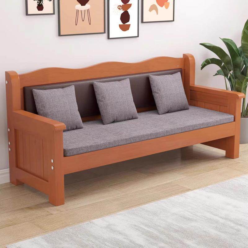 实JWM木沙组合中现式代经济简约小型长椅家户用冬夏两发用客厅沙