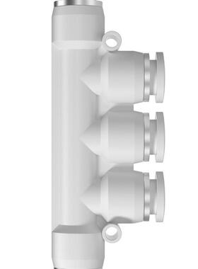 TP朝日气动塑精品白色APMK快速接头料气管OFO通快插接头P五K-100