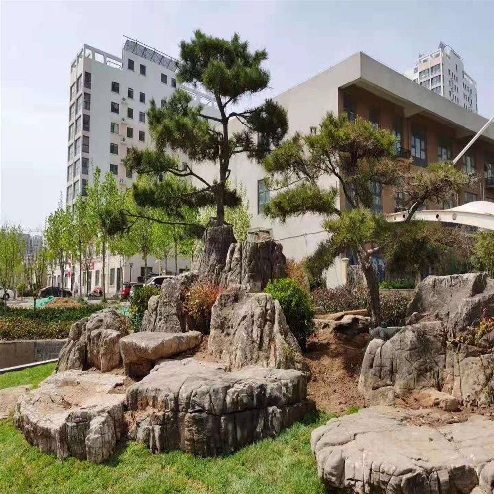 厂然家直销假山石地观质公园千层石群山千石姿百态群奇0869天石景