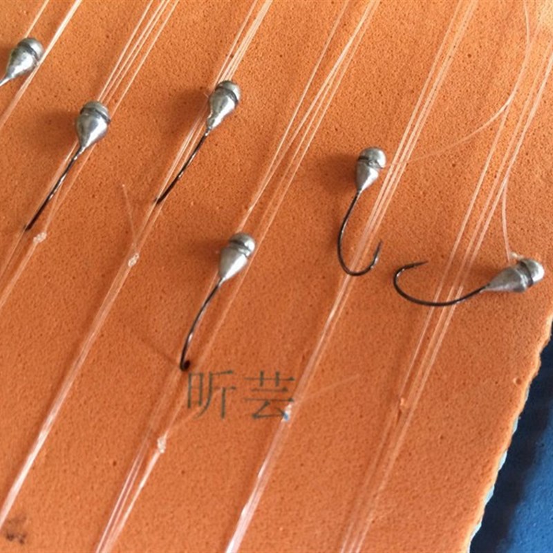 串钩钓组防缠绕3钩朝天钩远投筏杆杆矶海竿昂刺黄颡黄刺鱼鲫鱼