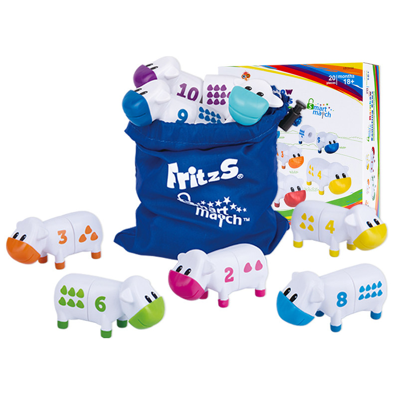 FritzS儿童算术学习教具启蒙早教幼儿园数学逻辑思维宝宝认知玩具