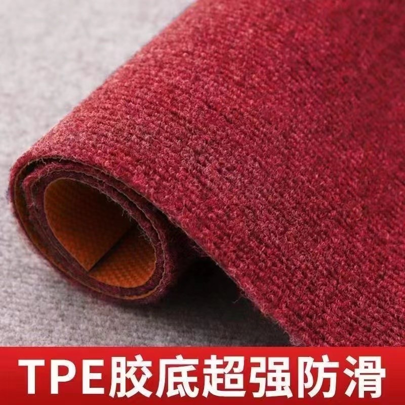 灰色地毯耐脏房间1.2米宽0公分厘米商用办公室大面积地垫单条纹