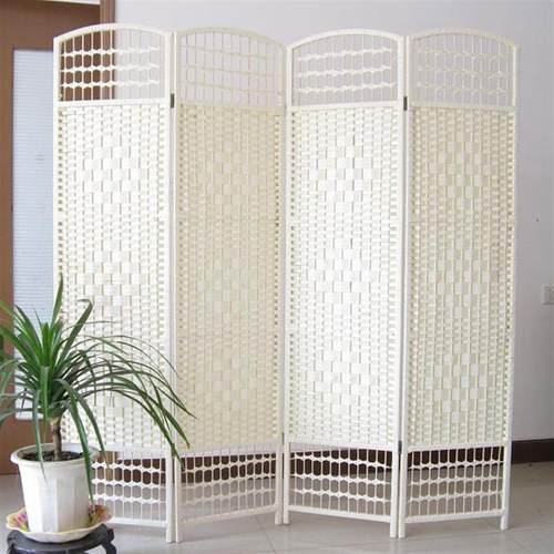 屏风隔断窗可移动挡板房间分隔背景屏障办公室家用移动折叠布