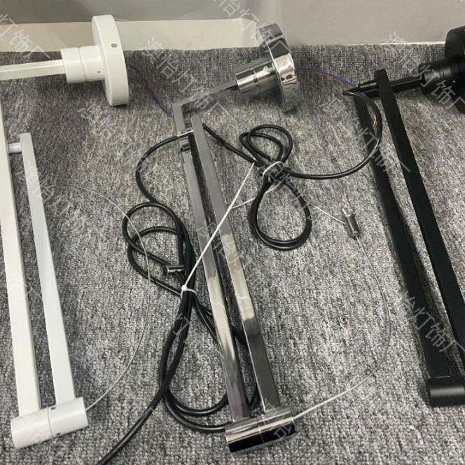 叠吊灯具移位摇臂降配件杆支ADG架折移动灯臂伸缩杆升器餐厅线改