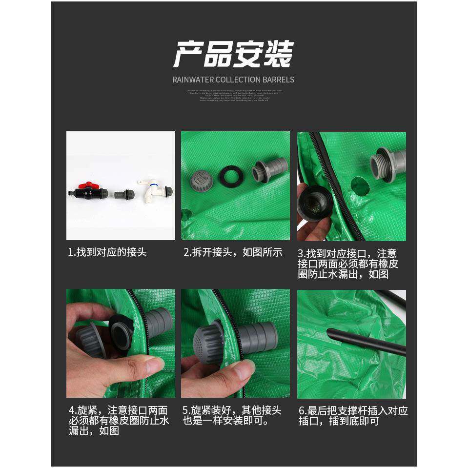 存水桶家用带盖储水户外大便容量接装水携式折塑料502伸水缩蓄水