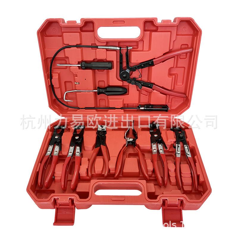 汽车水卡箍钳管钳抱箍喉箍油钳管卡子束卡管扣钳子工具箱无品牌/
