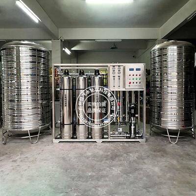 吨全不1锈钢反渗理透水处设备纯净水设NTO备工业去离水超纯子水设