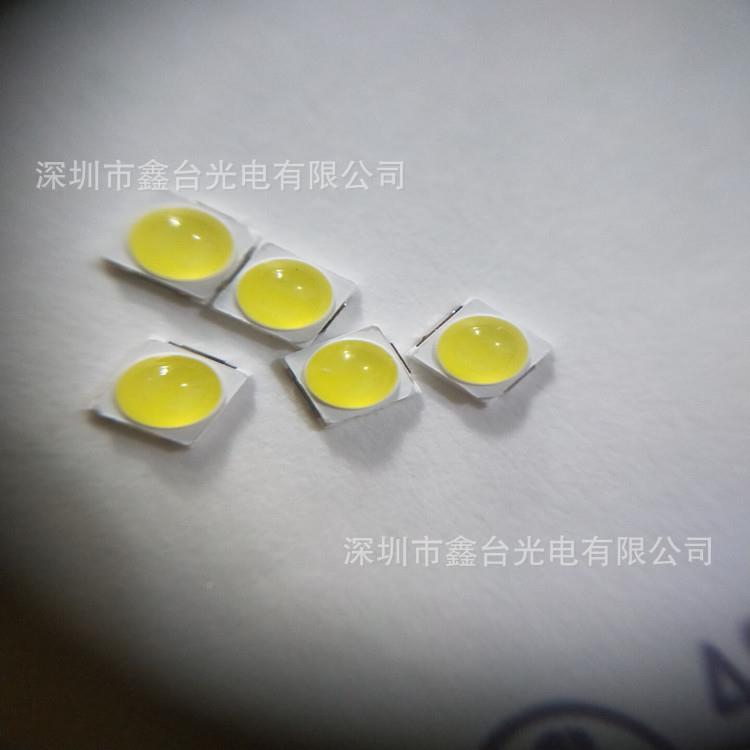 001W球头高亮品质白光冷高白车XPW灯双尖灯LED灯珠