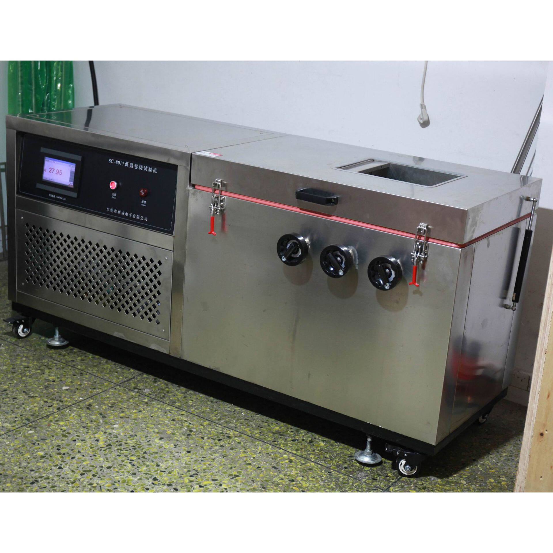 触摸屏控制电线低温卷绕试验机 -60度 符合UL IEC JIS C3005 GB/T