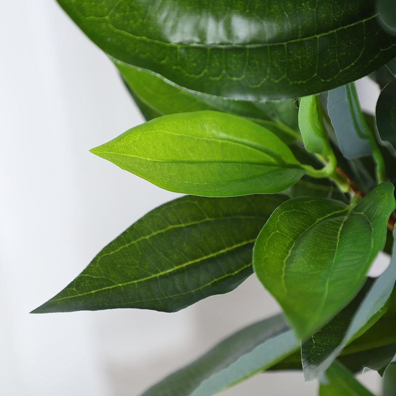 式欧仿真植物安树盆平栽客厅装饰料/(cs)假树落地盆景室内塑假