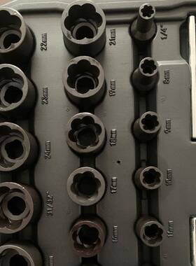 新款2件具套破损螺母螺栓取LGG出2器汽车盗螺丝拆除工防拆卸