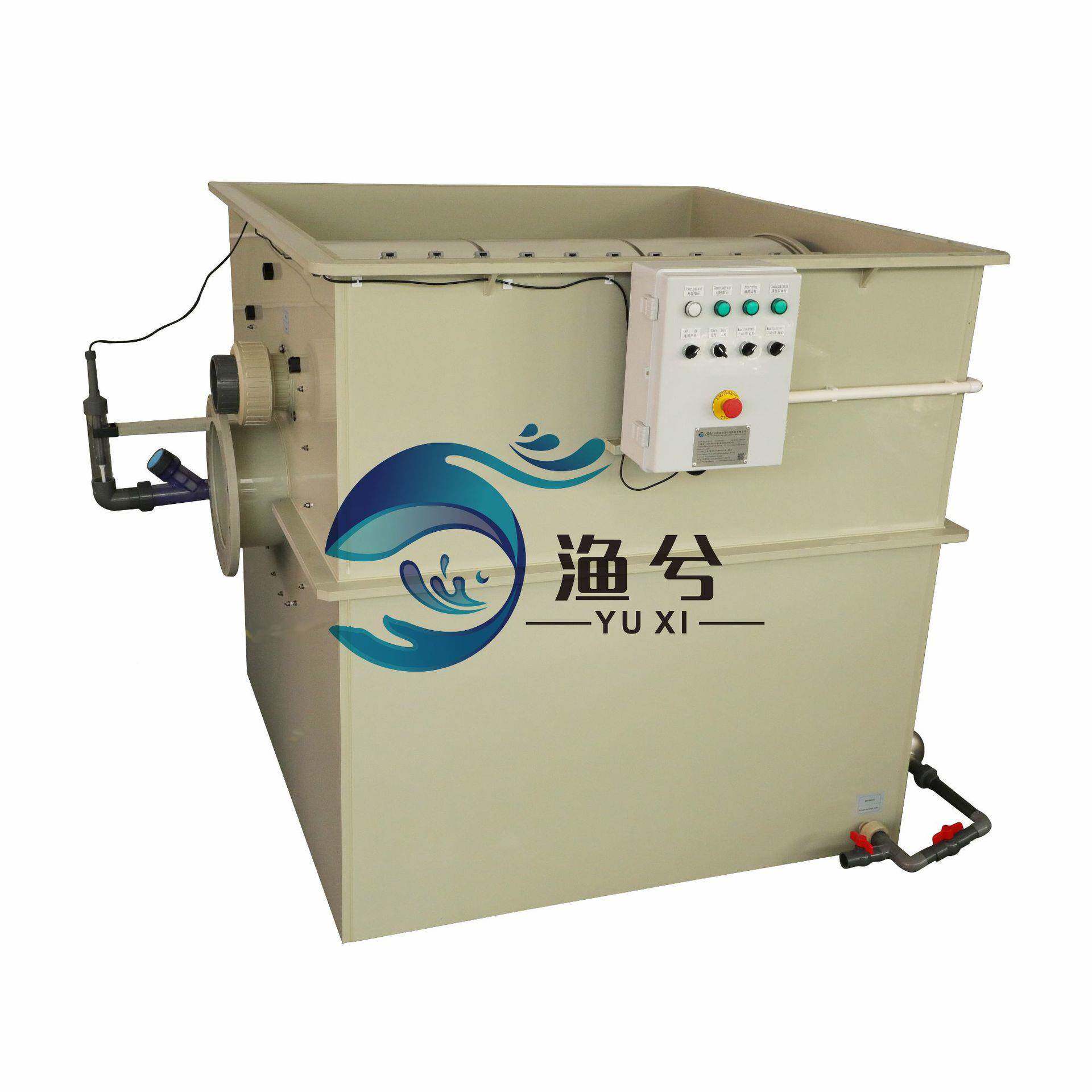 智W能养殖尾处理微滤机工厂化循环水养化殖鱼池过滤设备C430R水-L