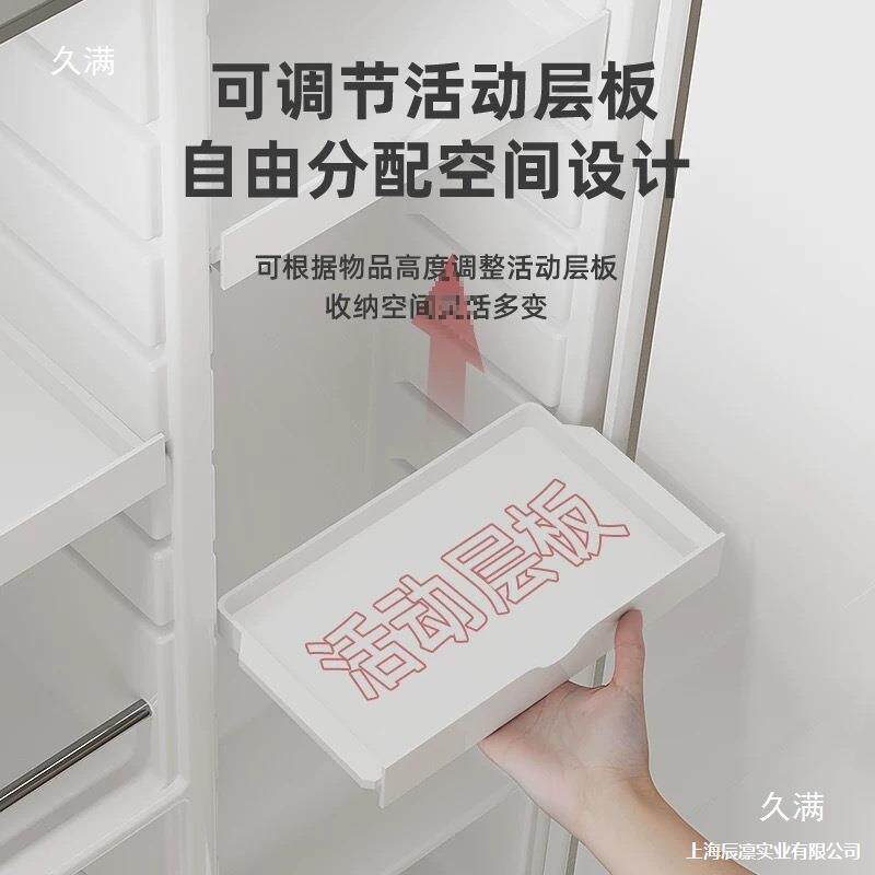 洗日式三折树脂镜柜卫生间可储调节隔板德浴室镜漱台GOU物梳妆镜