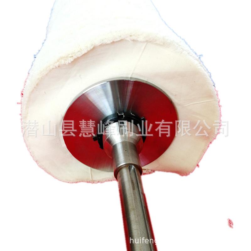 纺织皮革琴架子抛光抛光棉布布轮防羽府绸钢布抛ZOA光布辊清洁刷