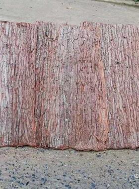 管杉树皮真树皮农庄装景饰杉50705木皮房屋造防复古道具包水外腐