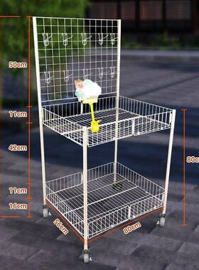 加粗方管车摆24651摊推车可折叠冰粉甜品花货市架寿小司夜移动出