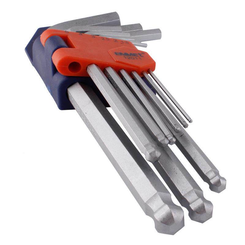 9PCS91件套公加长制球头内六角扳手185894131201