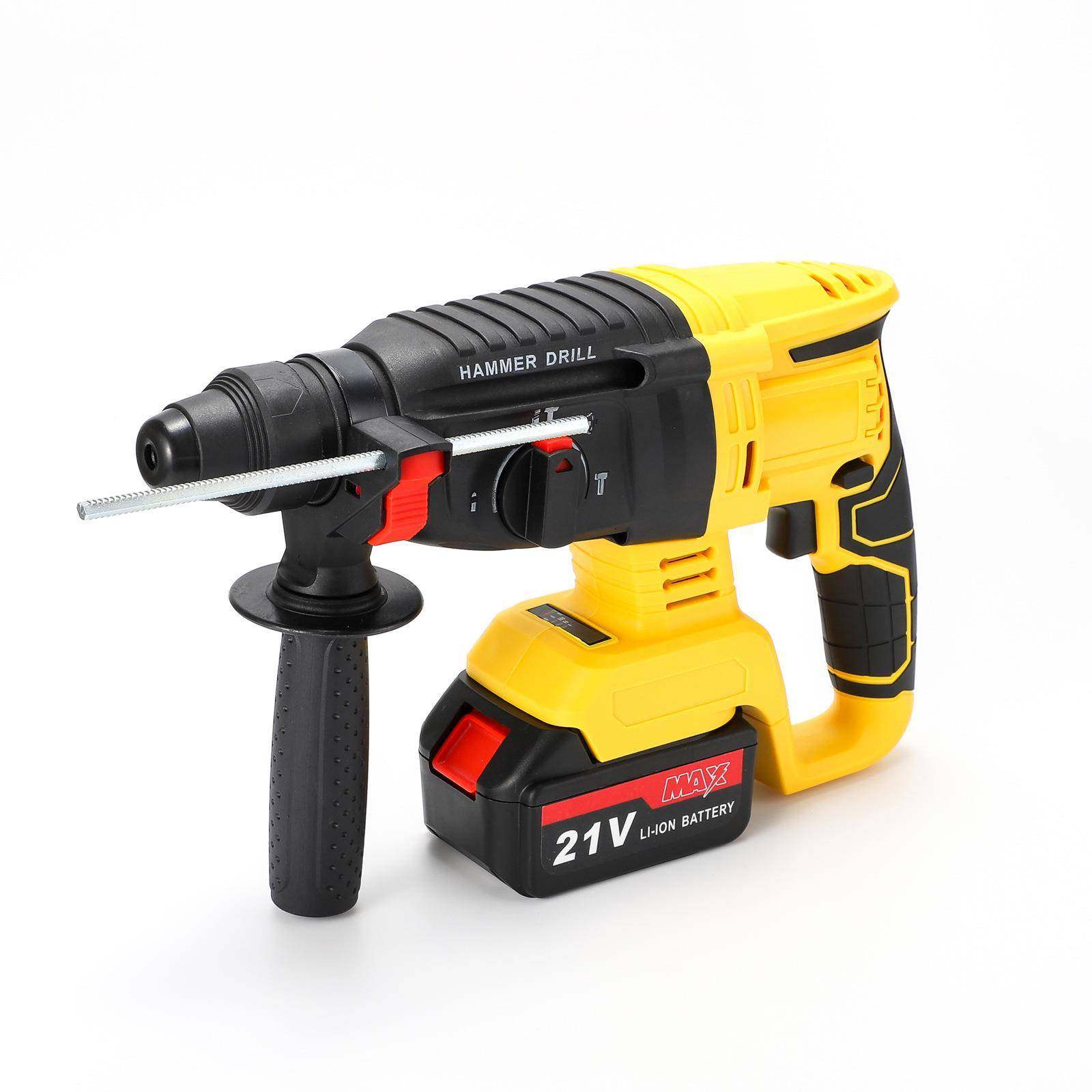 1锂电电锤冲击钻钻无品牌/孔2打墙具膨胀工螺丝混凝土冲V击锤