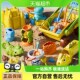 儿童沙滩玩具恐龙车宝宝戏水挖沙土工具沙漏铲子桶海边玩沙子套装