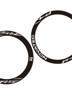 久裕NOVATEC R4 R5轮组贴纸一车份