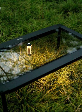 oplm一单元板IGT桌玻璃单元板便携式桌超轻桌子露营装备用品