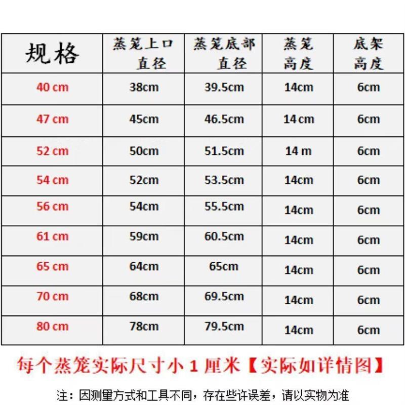 不锈钢商用特厚蒸笼加高特大容量蒸鱼蒸盘圆笼屉隔层