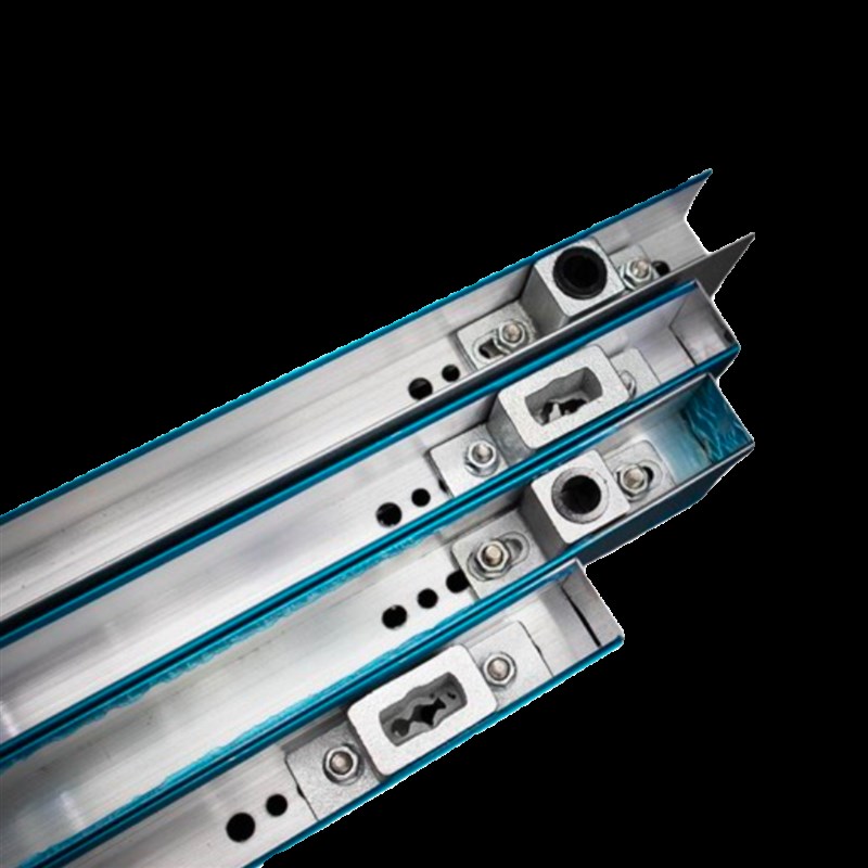 5高铝合金长门夹2mm加厚铝芯门夹8-15mm无框玻璃上夹下夹通用型