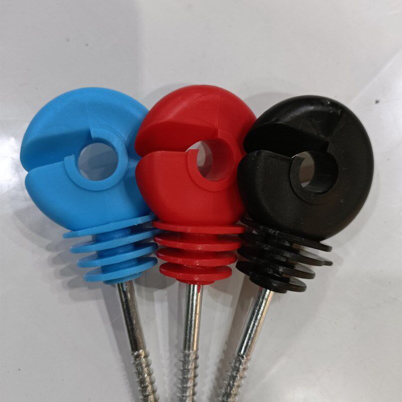改良新料绝缘钉耐晒耐冻耐冲击防老化电子围栏专用半丝防滑钉体