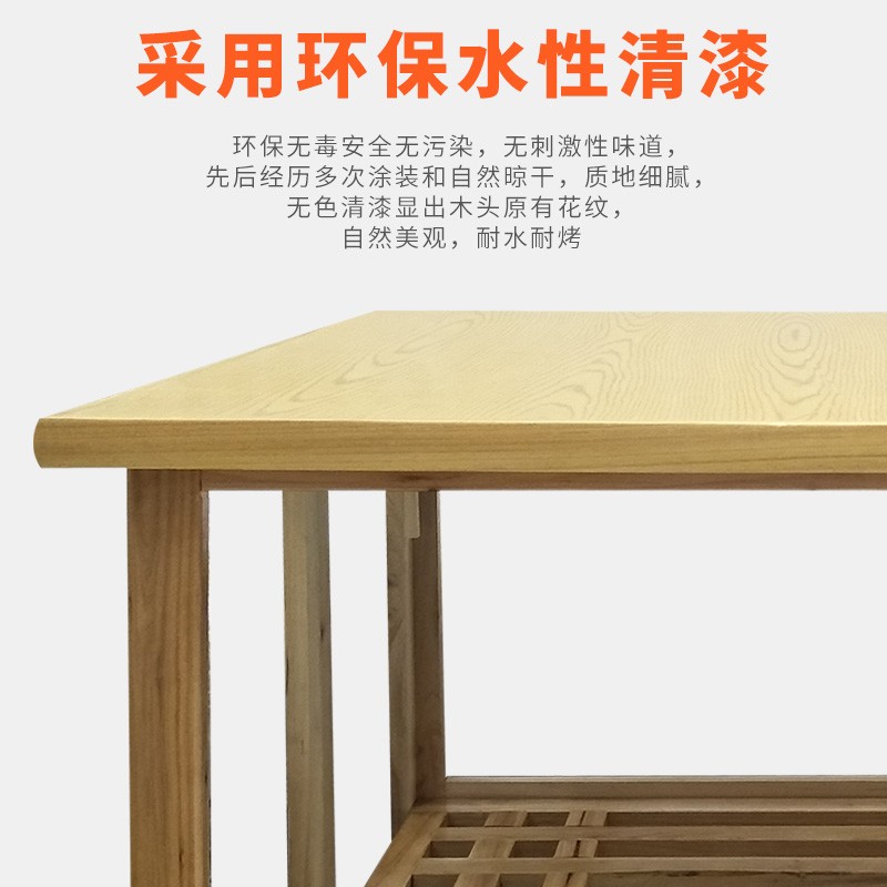 家用正方形可折叠实木烤火架烤火桌子冬季取暖多功能棋牌休闲方桌