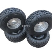 后18X9.50 8寸公路轮胎带铁轮毂一套 沙滩车前19X7 卡丁车配件