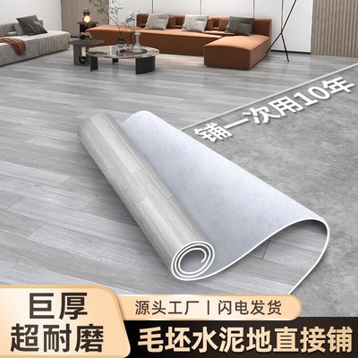 地垫大面积全铺卧室客厅加厚pvc塑料地毯毛坯房水泥地面地板铺垫