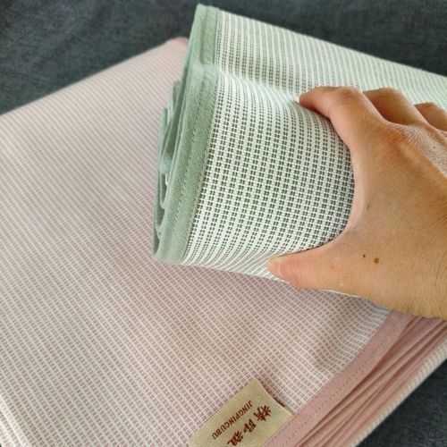 凉感~特厚山东老粗布凉席三件套床单单件凉爽透气空调席A类母婴级