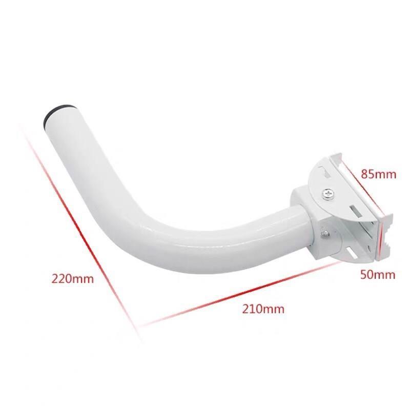 网桥红外对射L支架室外无线监控ap定向天线加厚壁装可调抱箍支架