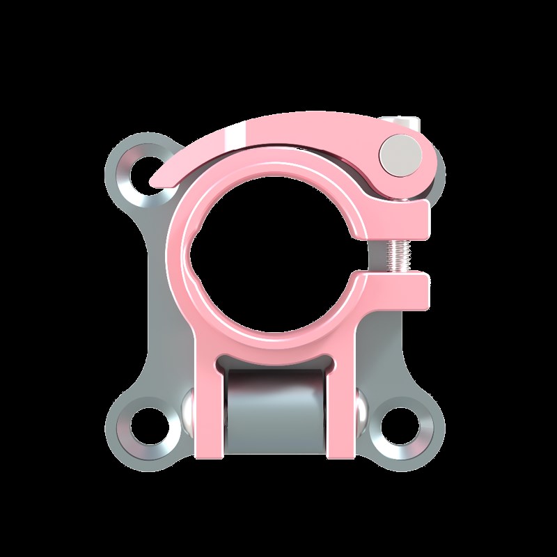 一帆精工钓箱铝镁合金伞架配件加厚升级免拆卸钓鱼伞支架抗风渔具