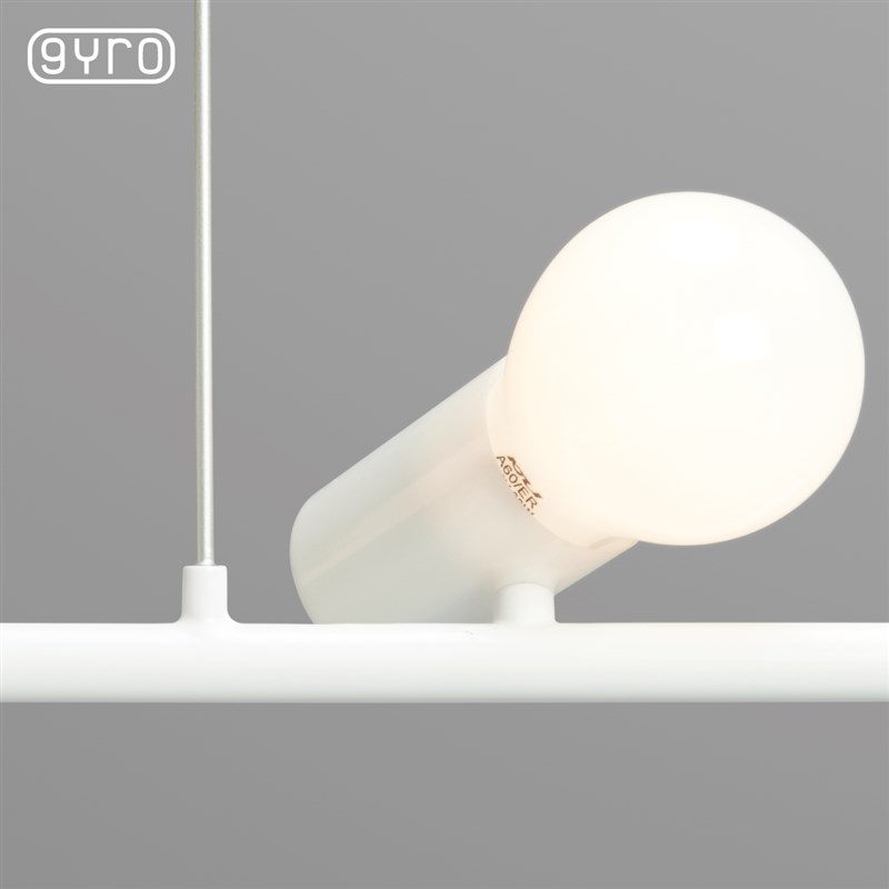 GYRO无级调光 高显色爱迪生奶白暖光卤素石英灯泡 E27 60MM