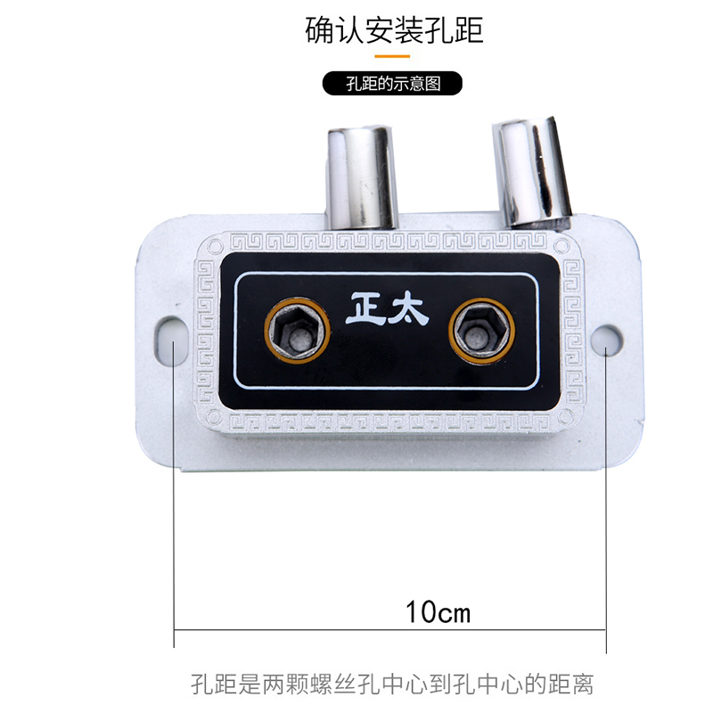 正太晾衣架手摇器配件升降器晾衣架通用手动升降晒衣架铝合金摇把