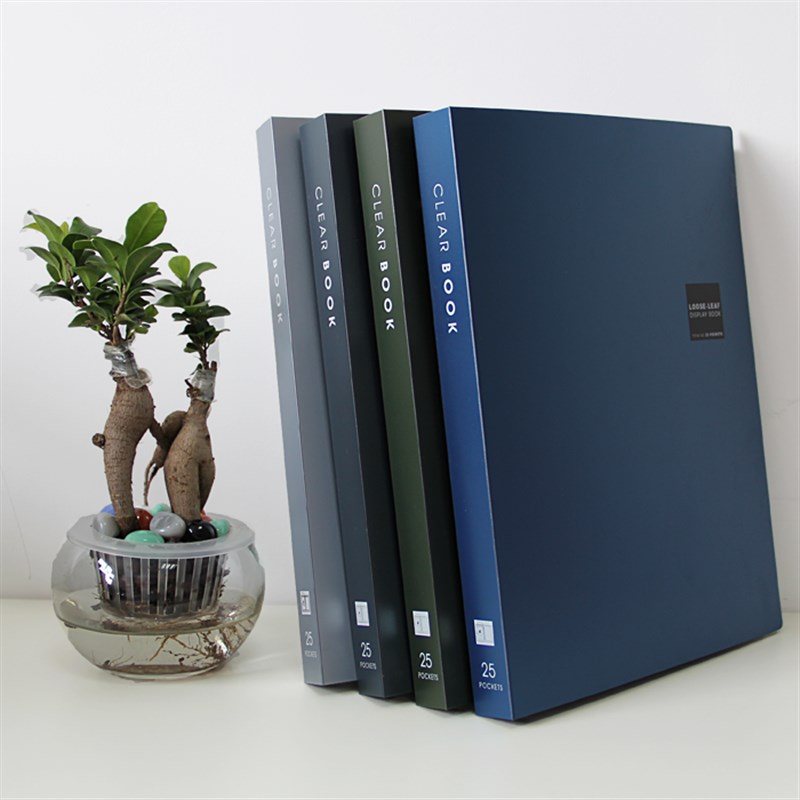 树德1 活页  插袋 文件夹 插页夹 资料册 30孔钢夹