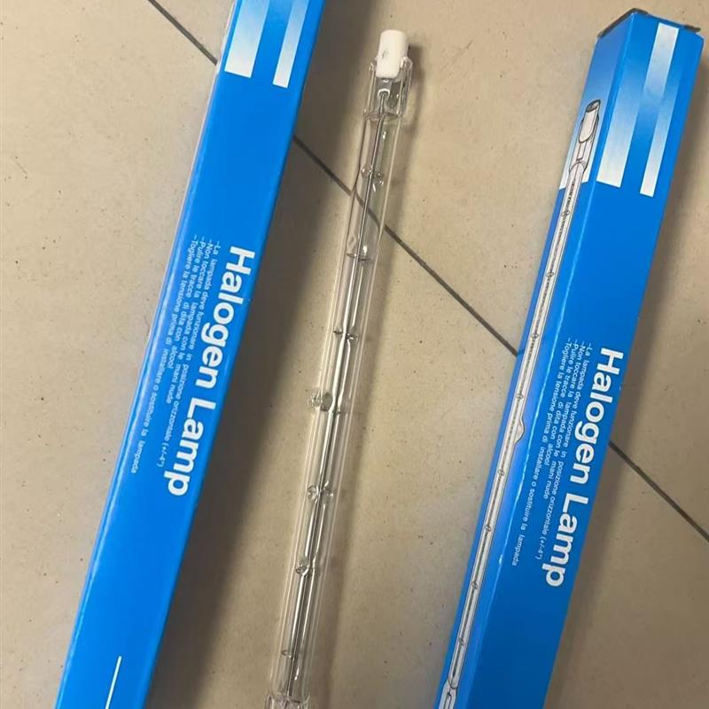 碘钨灯灯管100瓦300瓦500瓦1000瓦双端灯管太阳灯备用灯管