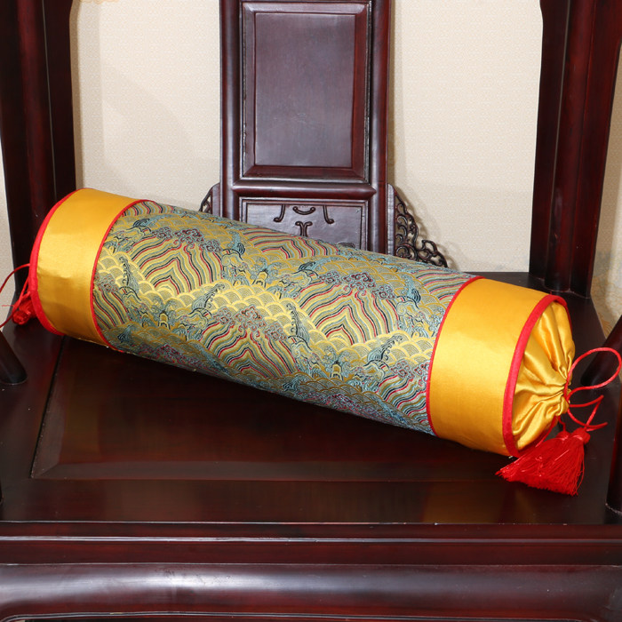 糖果枕颈椎枕牵引枕护颈中式圆柱抱枕靠枕方枕午睡枕 腰枕扶手枕