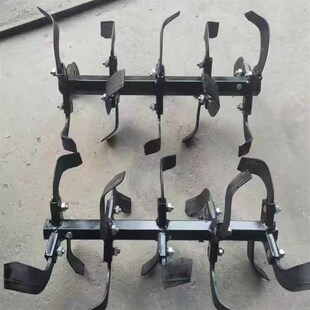 微耕机用加大款旋耕松土刀锰钢硬地刀松土刨地刀深耕耐用农用配件